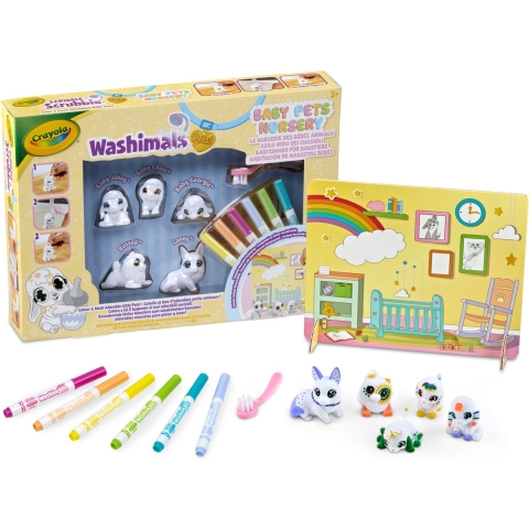 Washimals Baby Pets Nursery Pack