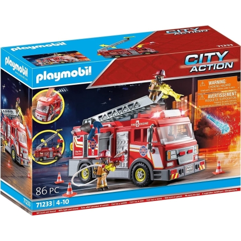 Top1Toys PlayMobil 71233 Brandweerwagen Promo