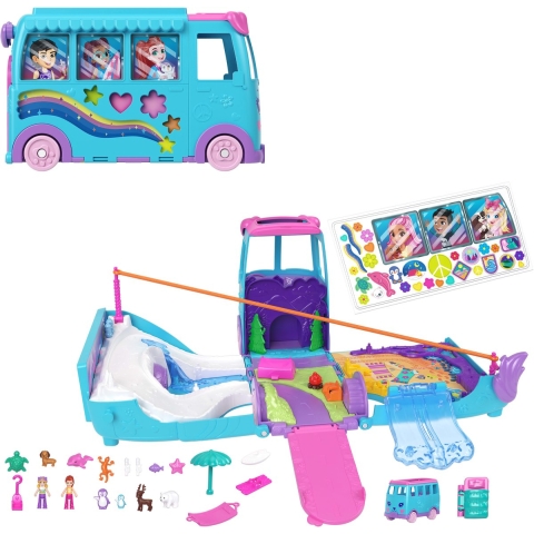 Polly Pocket pet mobile adventure speelset