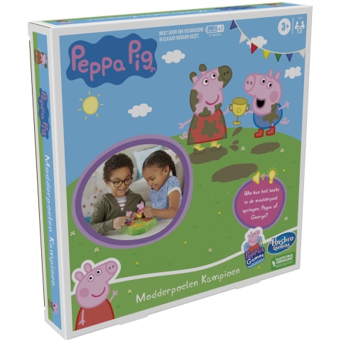 Top1Toys Spel Peppa Pig modderpoelen Nederlands