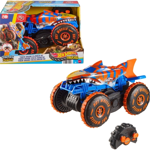 Hot Wheels monster tr. rc tiger shark climber