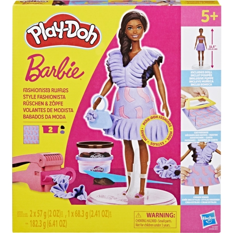 Play-Doh Barbie fashionista ruffles