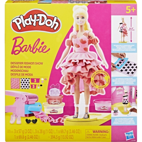 Play-Doh Barbie designer fashion show