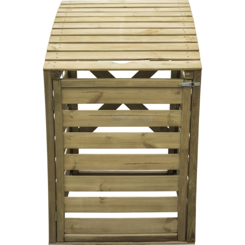 Kliko ombouw container ombouw klikoberging klikokast containerberging enkel 78x122x92cm