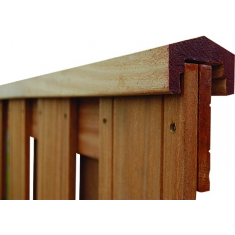 Afdeklatten schutting tuinscherm hardhout 180cm