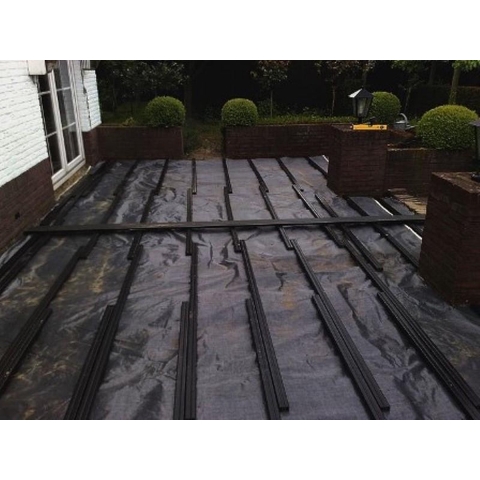 Worteldoek 100x2,1m voor siergrind gronddoek