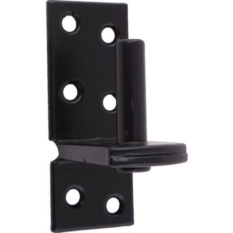 Plaatduim zwart rustica heng 16mm