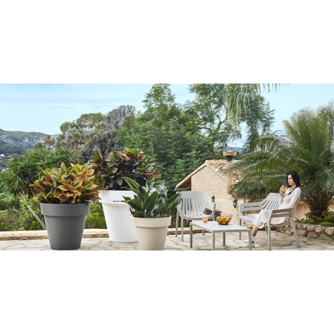 Bloembak plantenbak bloempot rond 48cm