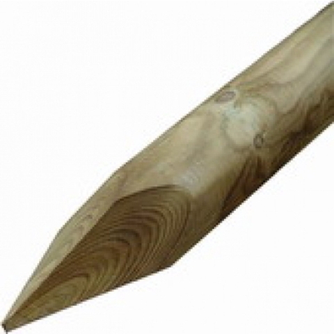 Rondhout palissade ø8x140cm