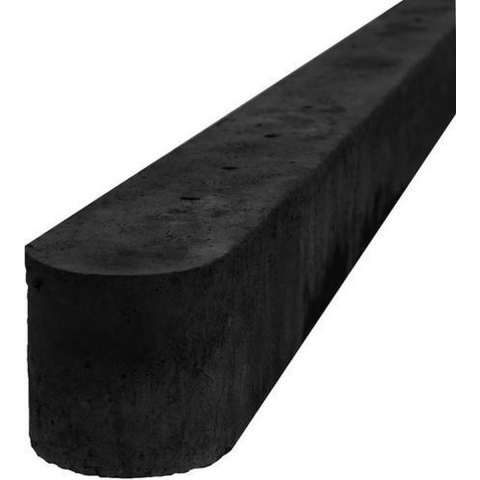 Betonpalen hout beton schutting antraciet 10x10x270cm