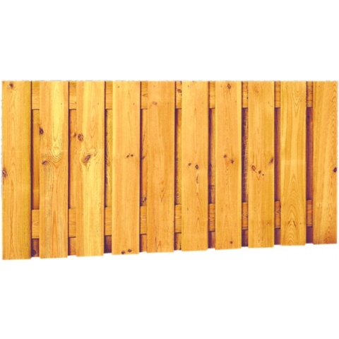 Houten schutting tuinscherm 180x90cm