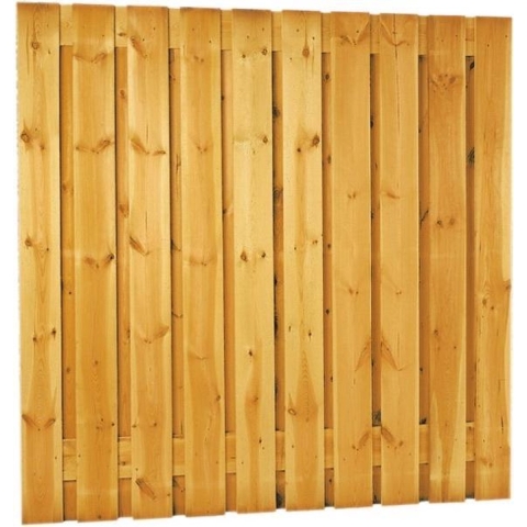 Schutting tuinscherm 19 planks 180x180cm