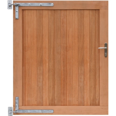 Poort tuinpoort Bangkirai hardhout 300x180cm (2 delig 150x180cm)