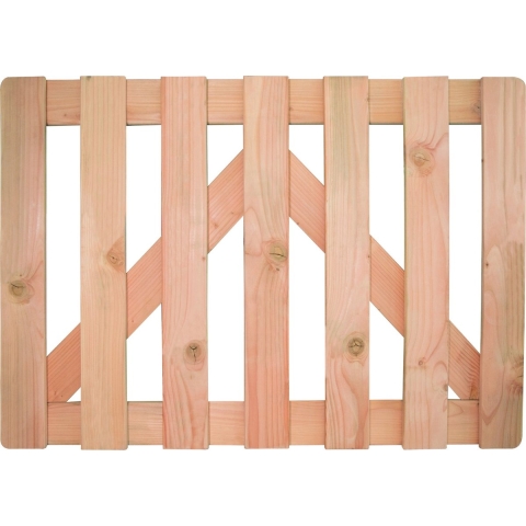 Tuinhek poortje Douglas hekwerk 70x100cm