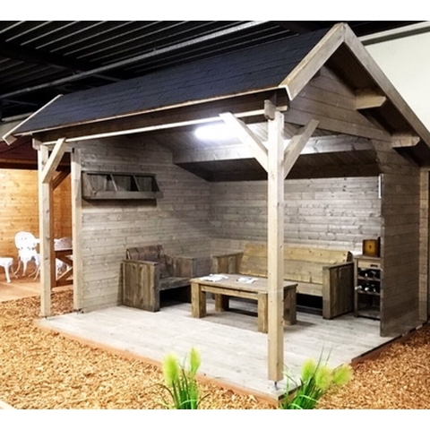 Kapschuur 380x320cm / 40mm