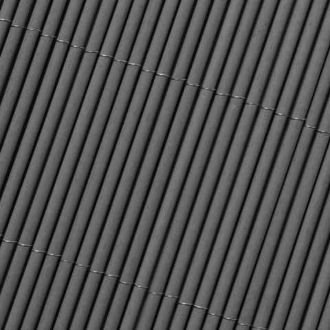 Wilgenmatten composiet tuinscherm grijs 2x3m