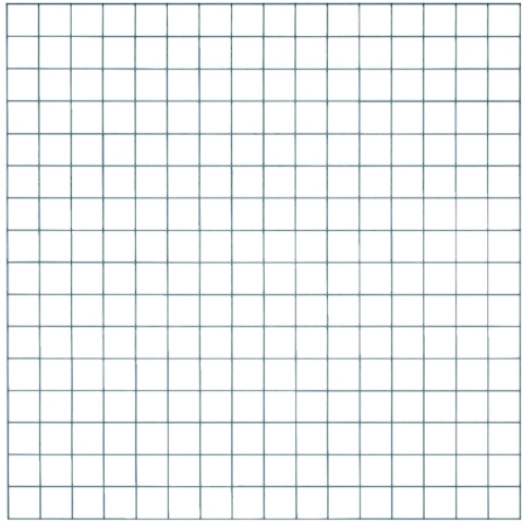 Gaaspaneel draadmat gaasmat tuinscherm groen 180x180cm 4/100mm