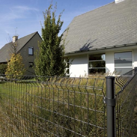 Hekwerk 251x203cm gaaspaneel gaashekwerk 3D groen