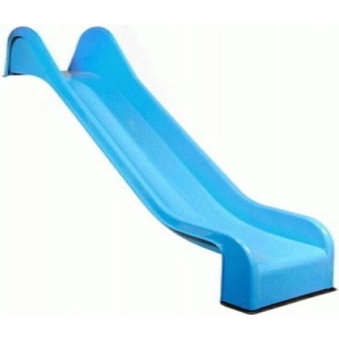 Glijbaan polyester voor speeltoestel blauw 325cm
