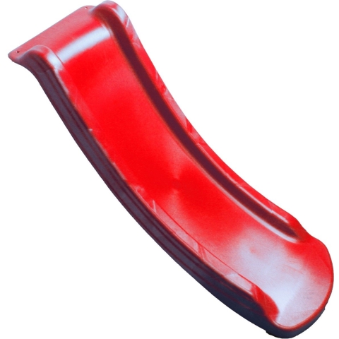 Glijbaan tuin rood 120cm voor houten speeltoestellen