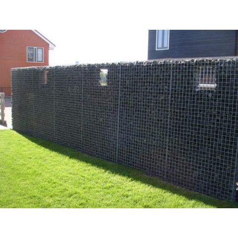 Schanskorf schutting gabionen steenkorf 100x200x17cm