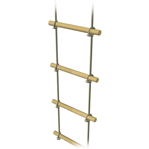 Touwladder voor speeltoestel 5 sporten 225cm
