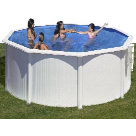 Zwembad stalen wand 350x132cm