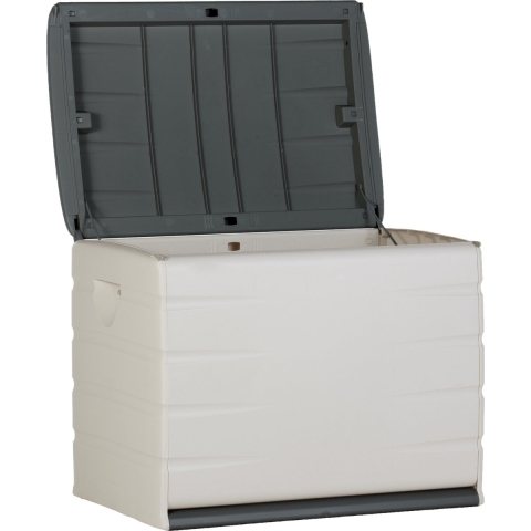 Kussenbox opbergbox zwart 80x61x53cm