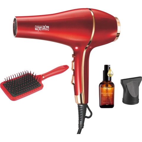 Dsp Haardroger 2000w Fohn Ac5413 Rood | Welhof; Dé Outlet Store Van De Benelux