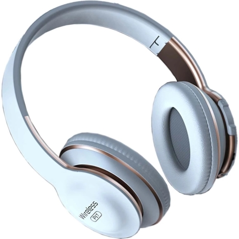 Draadloze Bluetooth Headset Blauw | Welhof; Dé Outlet Store Van De Benelux