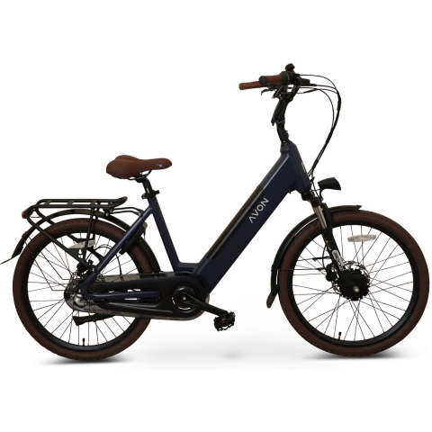 Avon Bx1 Elektrische Kinderfiets 24 Inch – 250w Voorwielmotor 504wh Accu 90km Actieradius Hydraulische Schijfremmen Nexus 3-speed Kleurendisplay Lage Instap Jeans Blue | Welhof; Dé Outlet Store Van De Benelux