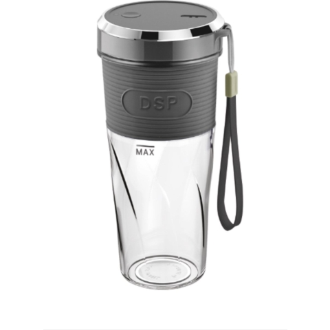 Dsp Kj2087 Blender To Go - Draadloos & Draagbaar - 350 Ml - Grijs | Welhof; Dé Outlet Store Van De Benelux