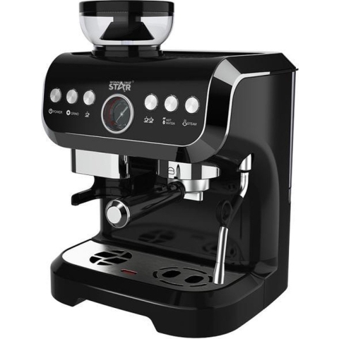 Winning Star St-9707 Grind & Infuse Espressomachine - 15 Bar - Met Bonenmaler | Welhof; Dé Outlet Store Van De Benelux