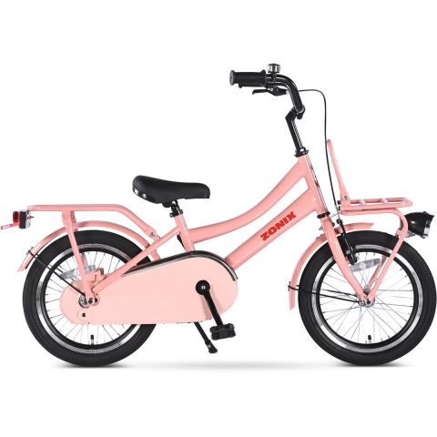 Zonix Meisjesfiets 16 Inch Pastel Roze Kinderfiets Transport Voor Meisjes Van 4 Tm 6 Jaar Geschikt Voor Kledingmaat 100-115 | Welhof; Dé Outlet Store Van De Benelux