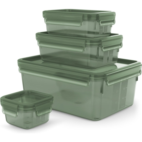 Tefal MasterSeal Eco 1170610 vershoudbakjes set 4-delig