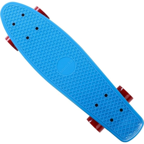 Skateboard Retro Blauw/Rood