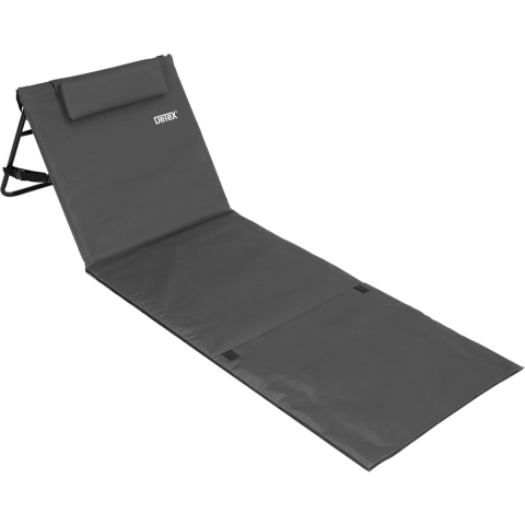 Strandmat Antraciet 158x56x46cm gestoffeerd