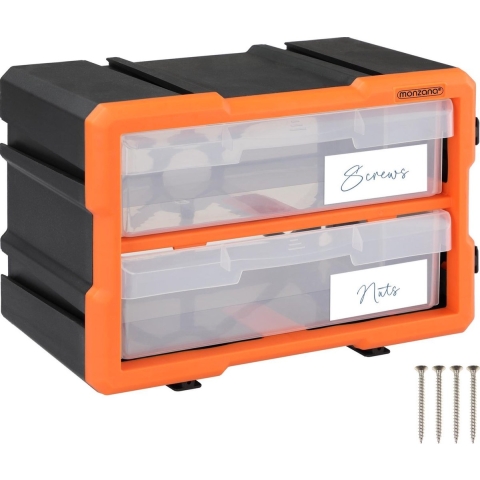 Kleine-onderdelen-magazijn 4 vakken