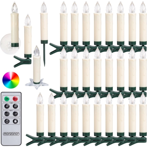 LED Kerstboomverlichting 30 stuks Multicolor