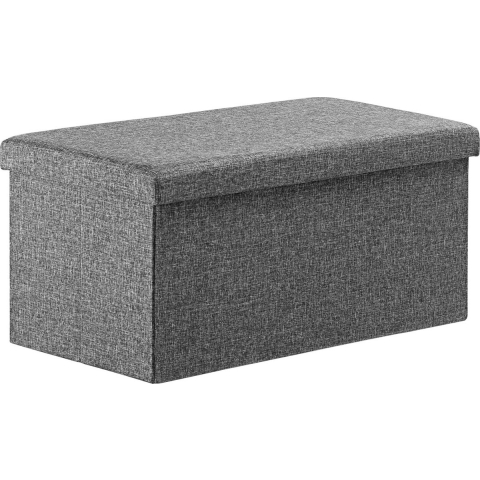 Opbergbank Donkergrijs 80x40x40cm