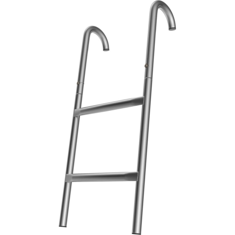 Trampoline ladder 66cm 2 metalen treden