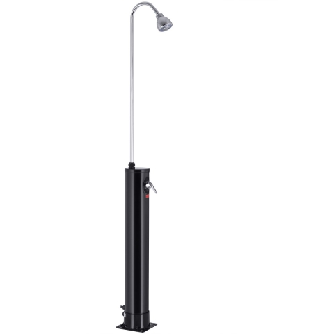 Buitendouche Solar Zwart 18 Liter