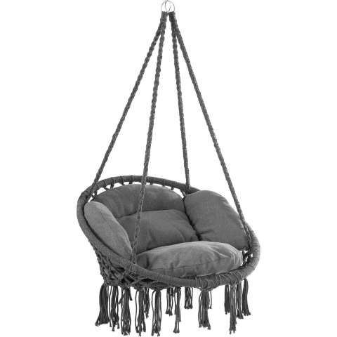 Hangstoel Antraciet 80x60x140cm