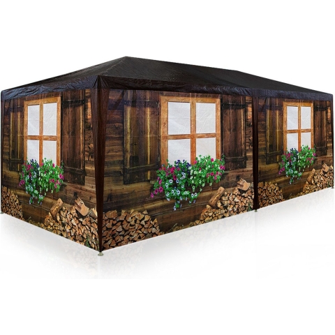 Partytent Polyethylen Staal 3x6m Skihut