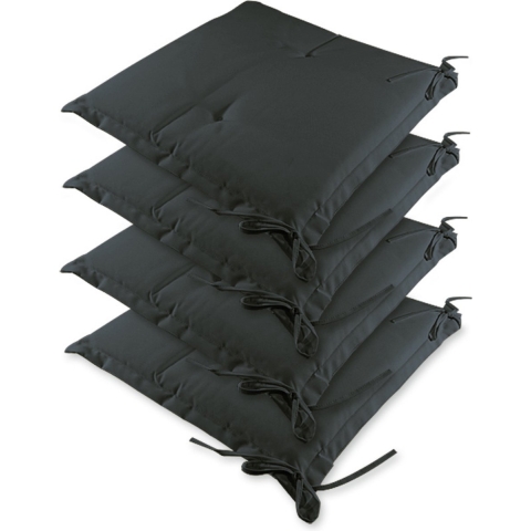 Zitkussen Set van 4 Sydney Antraciet 45x40x6cm