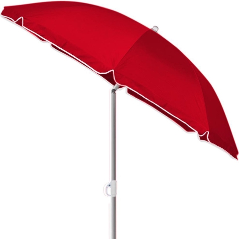Parasol Kreta Rood ø200cm met Kantelfunctie