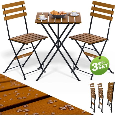 Tuinset 3-delig Acaciahout FSC®-gecertificeerd