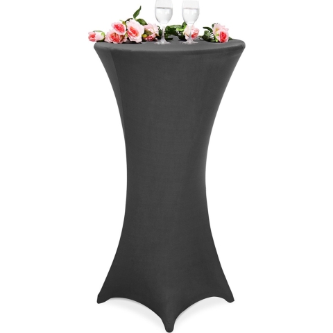 Statafelhoes Antraciet ø70cm