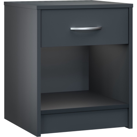 Nachtkastje Hamburg Antraciet 50x40x35cm