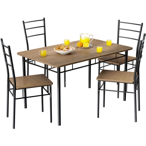 Zitgroep Leo 5-delig Bruin